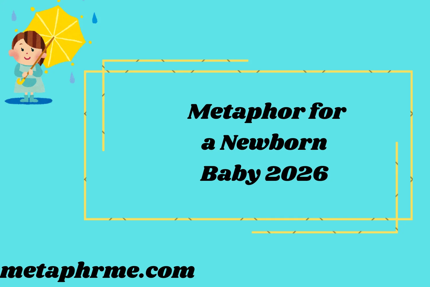 Metaphor for a Newborn Baby2026