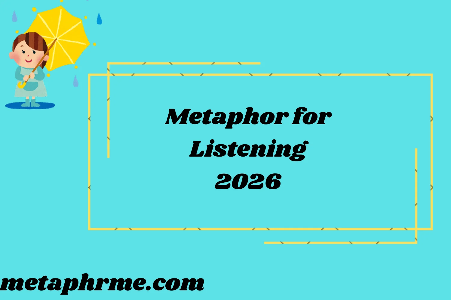 Metaphor for Listening2026