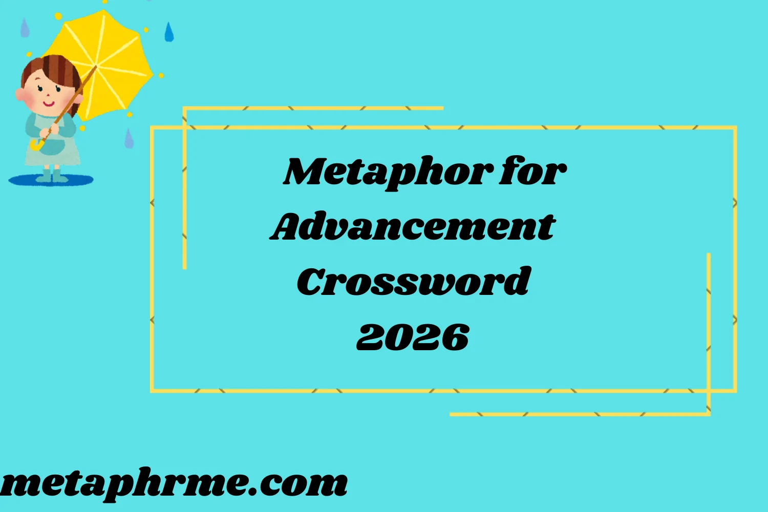 Metaphor for Advancement 2026