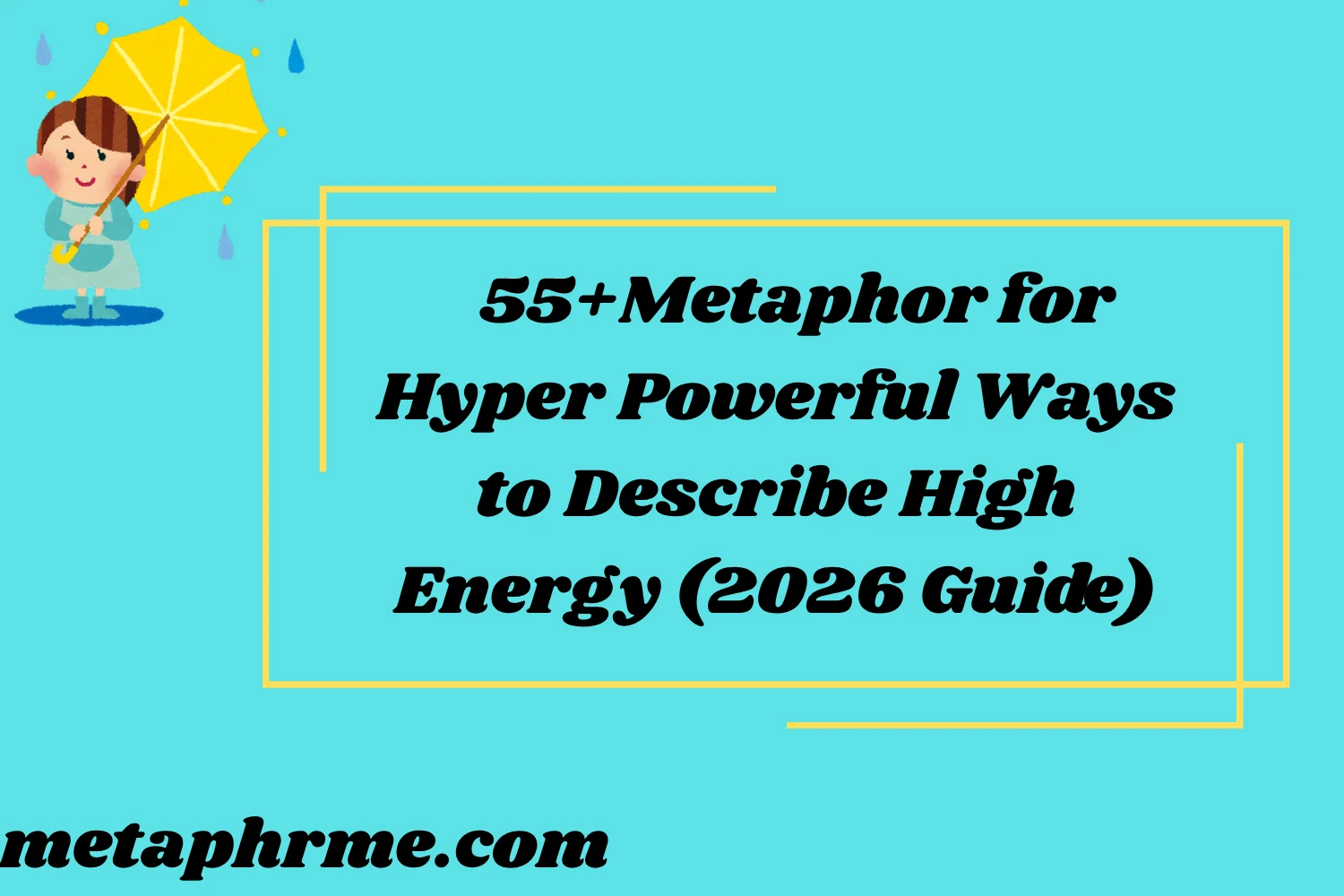 55+Metaphor for Hyper: Powerful Ways to Describe High Energy (2026 Guide)
